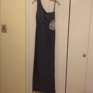 Grey Evening Gown
